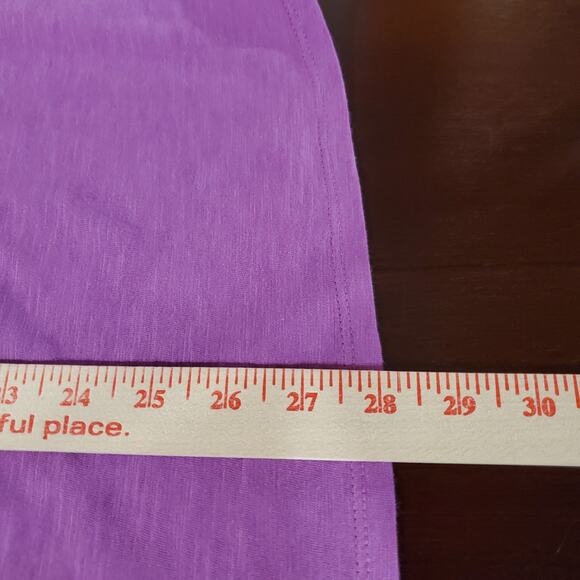 J Jill Womens Rib Trim Henley Tank Top Size XL Pink Soft Cotton Tencel Modal - Picture 10 of 10